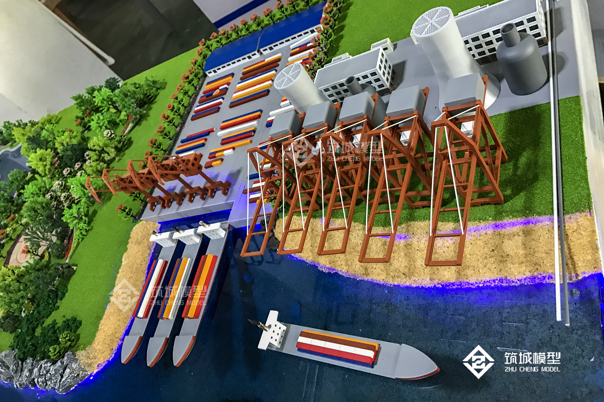 海洋流域模型細節