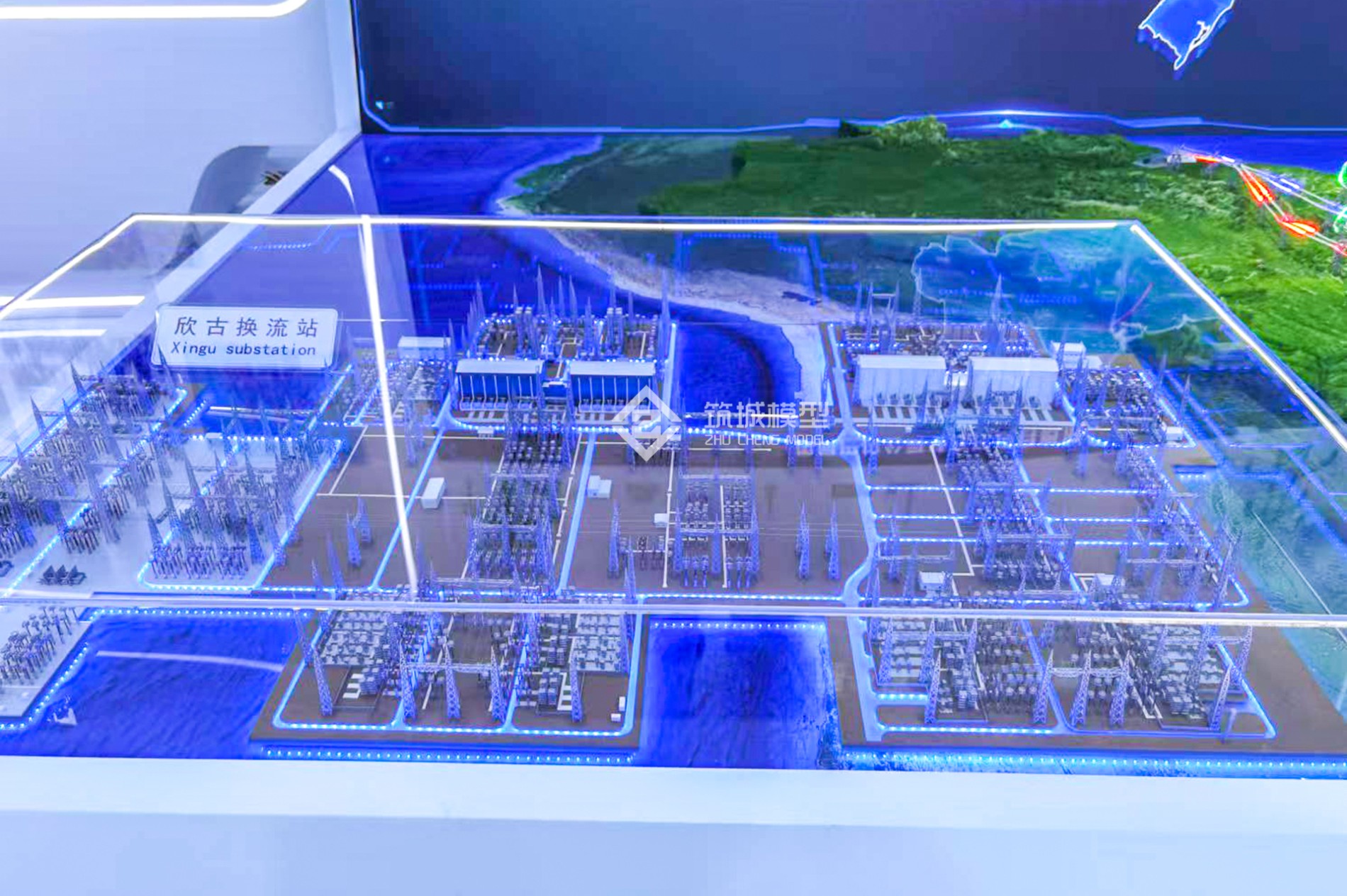 國家電網電力系統模型-換流閥與輸電線路細節