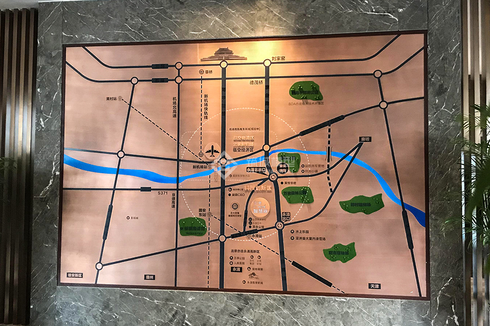 益田?空港智慧港區域 - 北京筑城世紀模型公司案例