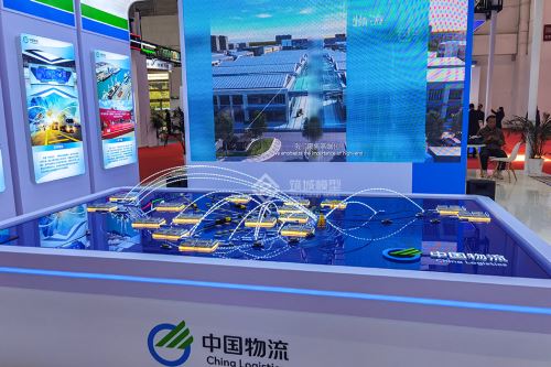 智慧物流沙盤模型定制｜中國物流集團多式聯運標桿案例 - 北京筑城世紀