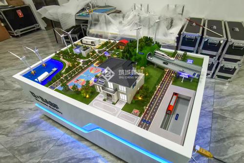 北京工業模型定制 | 筑城世紀完成巴斯夫多場景涂層模型 - 北京筑城世紀